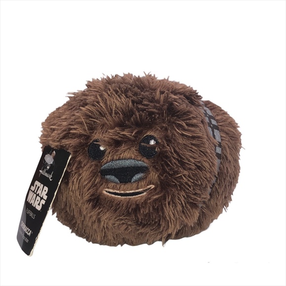 Hallmark Chewbacca Chewie Fluffballs Disney Toy Star Wars Ornament - Picture 1 of 14